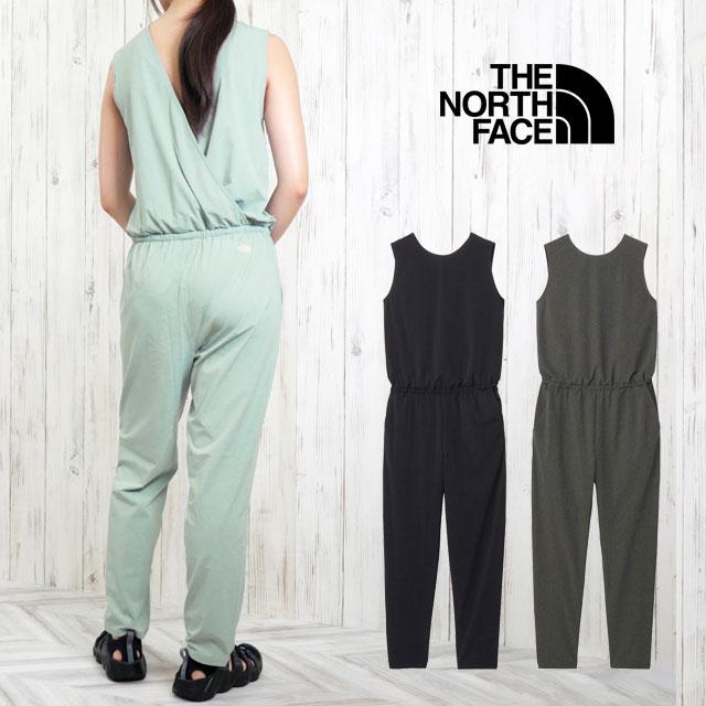 ノースフェイス　 ダークグレー オーバーオール THE NORTH FACE（ザ ノースフェイス） オーバーオール レディース