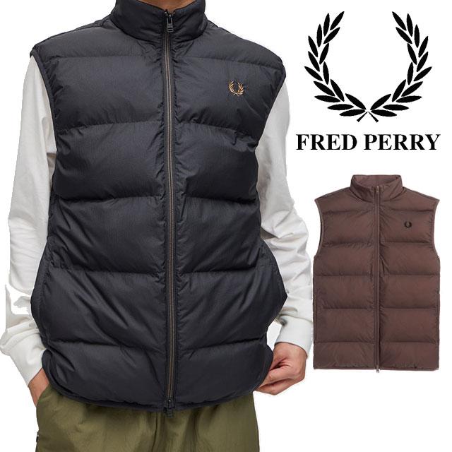 FRED PERRY（フレッドペリー） 中綿ベスト メンズ インシュレーテッド