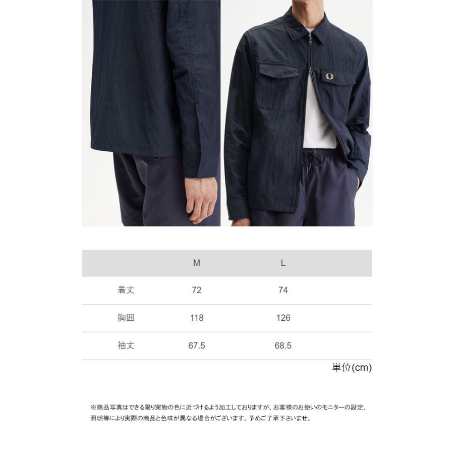 FRED PERRY フレッドペリー シャツジャケット メンズ ポケット FRED PERRY フレッドペリー シャツジャケット メンズ ポケット
