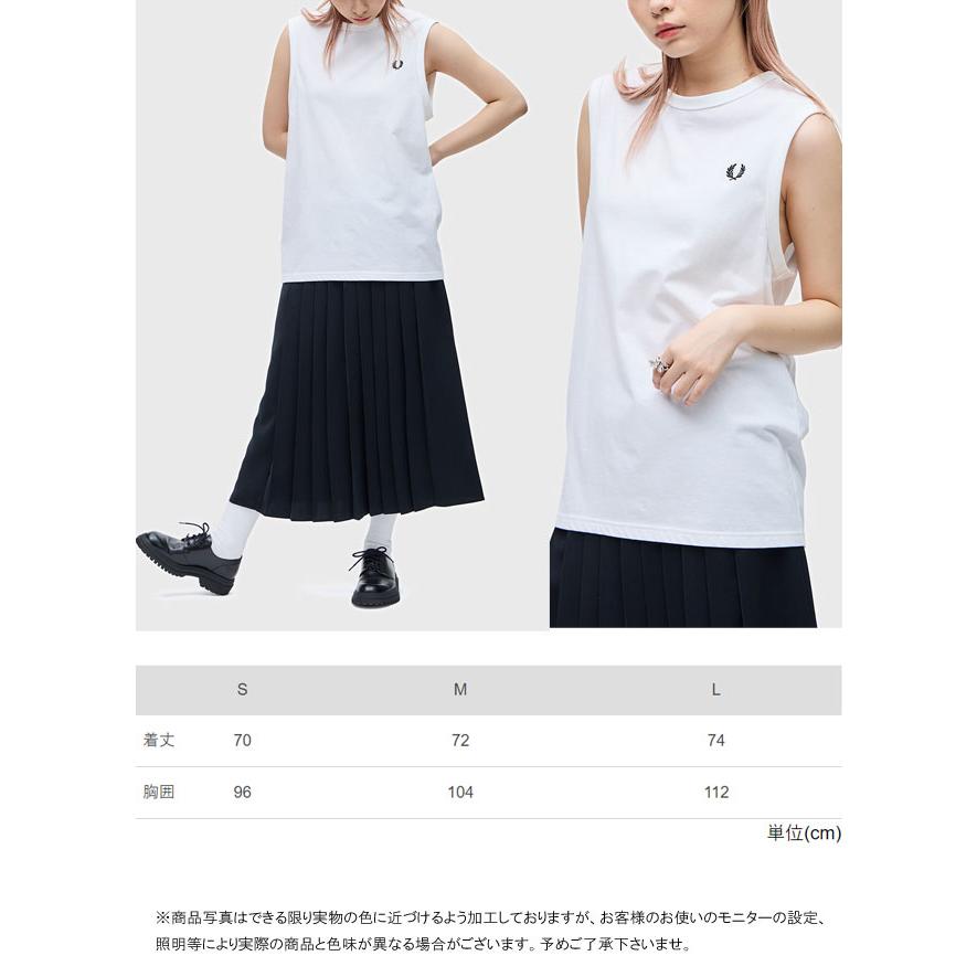 FRED PERRY フレッドペリー タンクトップ レディース クルー