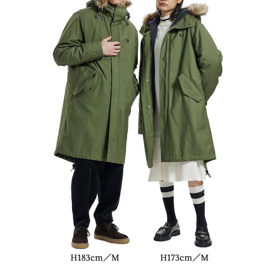 フレッドペリー FRED PERRY メンズ レディース コート フィッシュ