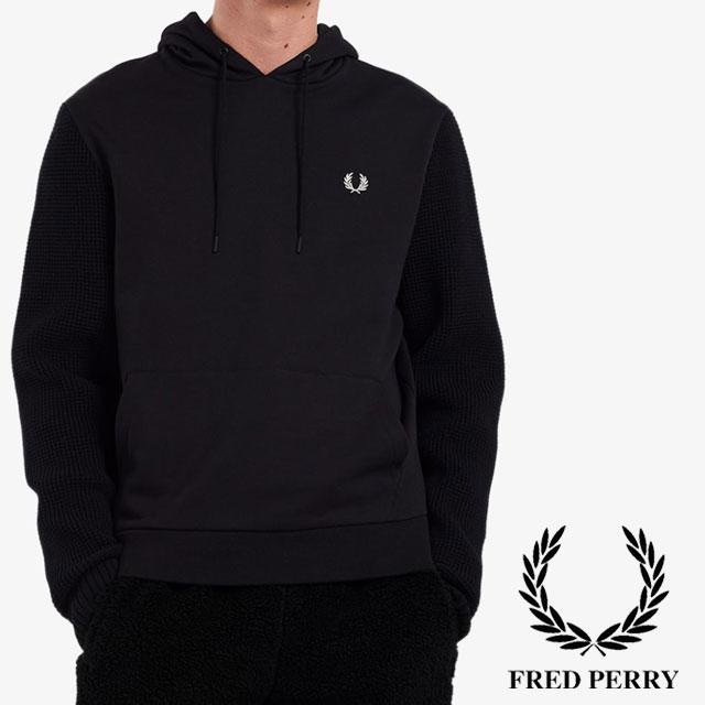 FRED PERRY（フレッドペリー） メンズ パーカー ニットパネル