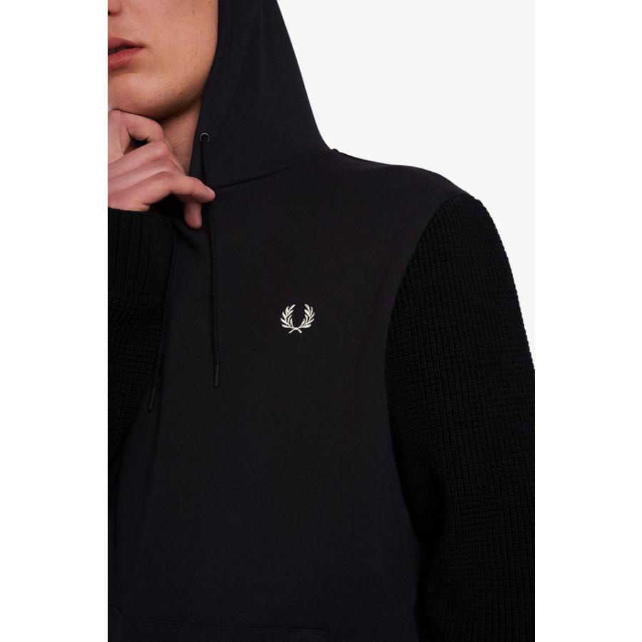 FRED PERRY（フレッドペリー） 爆買 メンズ パーカー ニットパネル