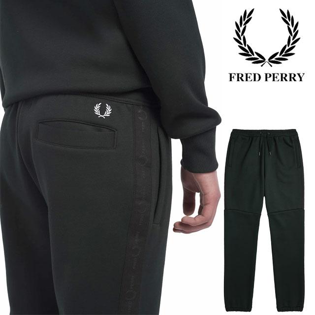 フレッドペリー FRED PERRY メンズ ボトムス テープ パネル スウェット