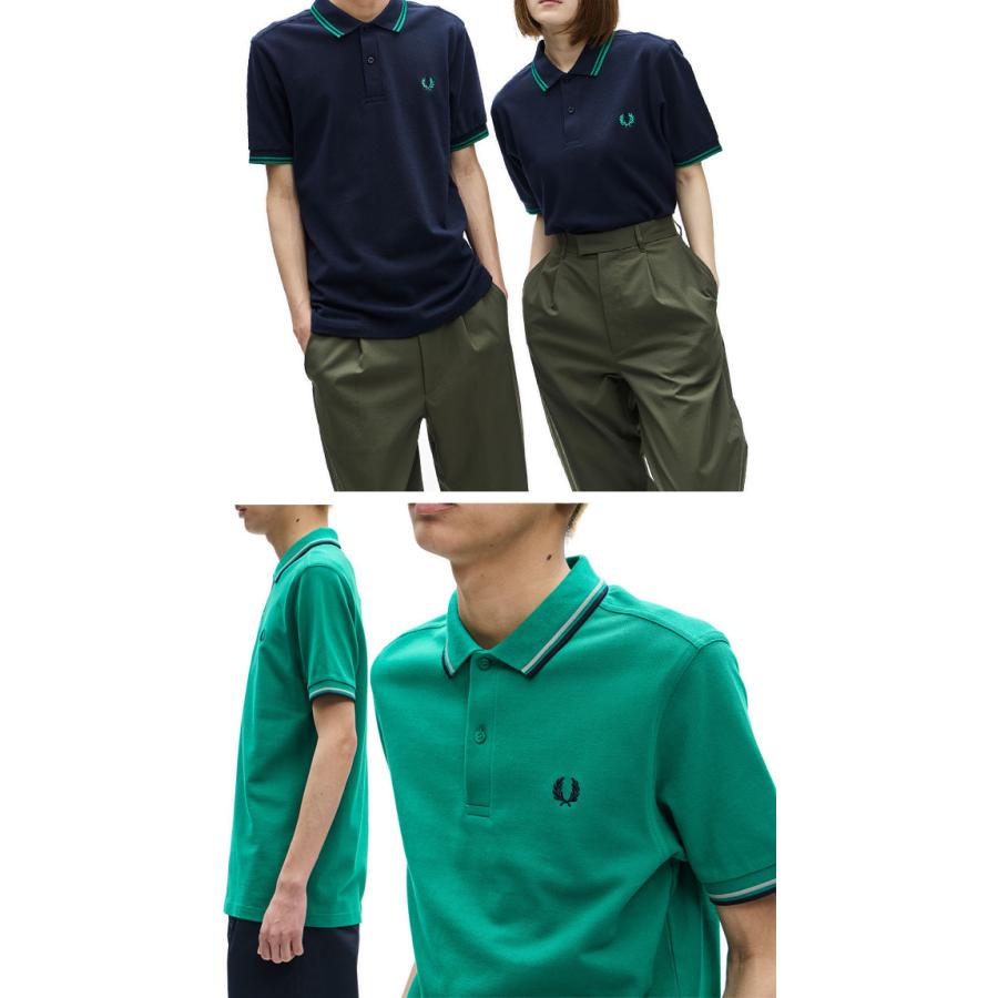FRED PERRY フレッドペリー ポロシャツ 半袖 襟付きシャツ 緑 M美品 フレッドペリー FredPerry 緑 グリーン ポロシャツ 半袖 - メルカリ