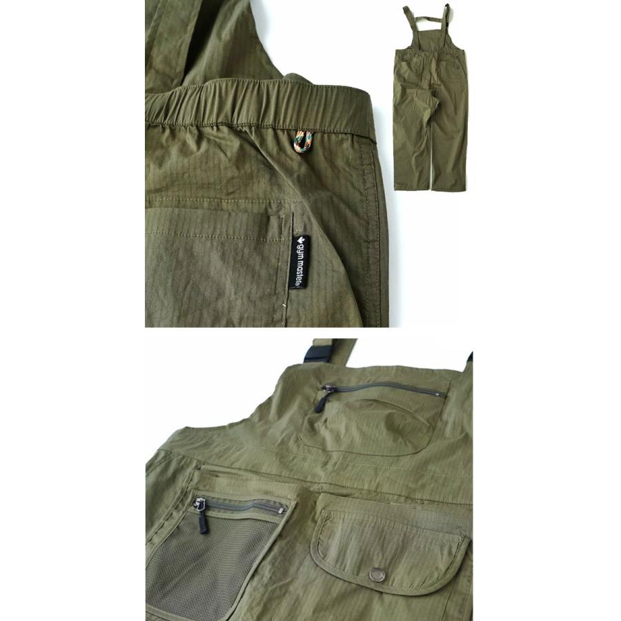 ジムマスター ストレッチドビークロスオーバーオール メンズ