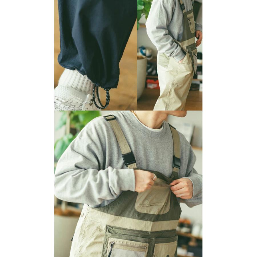 ジムマスター ストレッチドビークロスオーバーオール メンズ