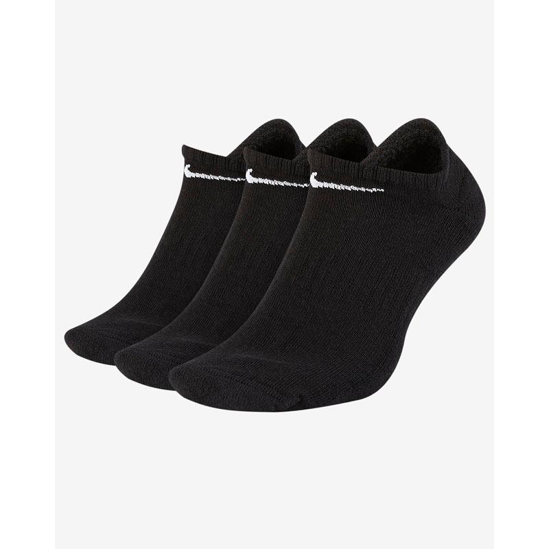 ナイキ Nike 靴下 レディース ジュニア トレーニング ノーショウ ソックス Sx7673 010 エブリデイ クッションド 3p 3足セット 黒 ブラック シューマートワールド 通販 Paypayモール