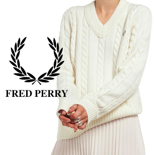 FREDPERRY ケーブルニット