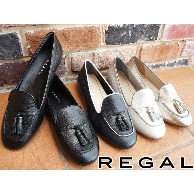 リーガル Regal レディース オペラシューズ オペラパンプス タッセル F32h 革靴 レザー 本革シューズ フラットシューズ メタリック バイカラー 1 5cmヒール シューマートワールド 通販 Paypayモール