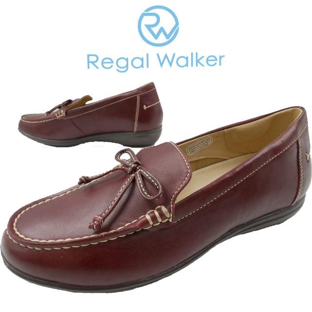 リーガルウォーカー Regal Walker モカシン リボン 革靴 レザー レディース Hb25 3e 4e 調節可能 ウォーキングシューズ フラットシューズ スリッポン ミセス 靴 シューマートワールド 通販 Paypayモール