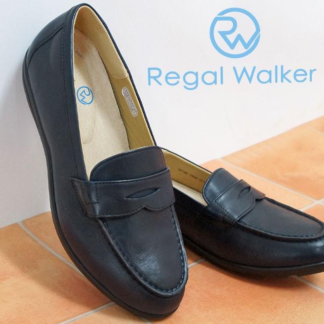 リーガルウォーカー Regal Walker ローファー 革靴 レザー レディース Hb36 ネイビー スリッポン ワイズ3e 4e 調節可能 コンフォートシューズ 靴 シューマートワールド 通販 Paypayモール