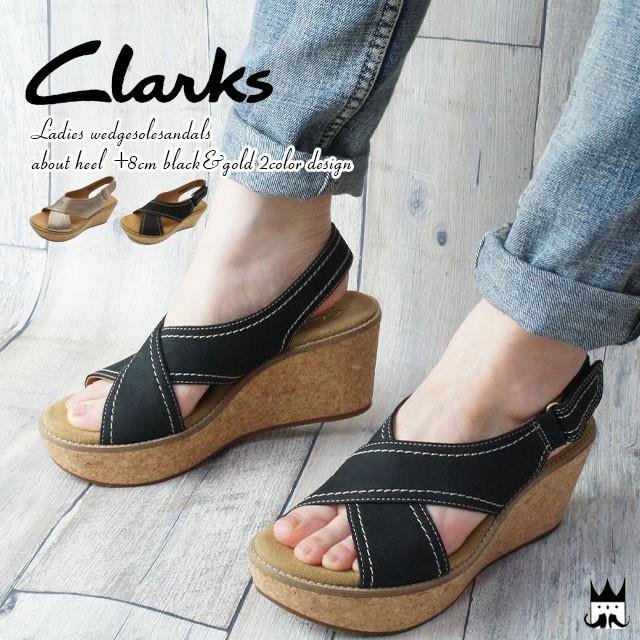 クラークス Clarks レディース ウェッジソール サンダル 024g Aisley Tulip アイスリーチューリップ ウェッジヒール ウエッジ 厚底 厚底サンダル 本革 レザー シューマートワールド 通販 Paypayモール