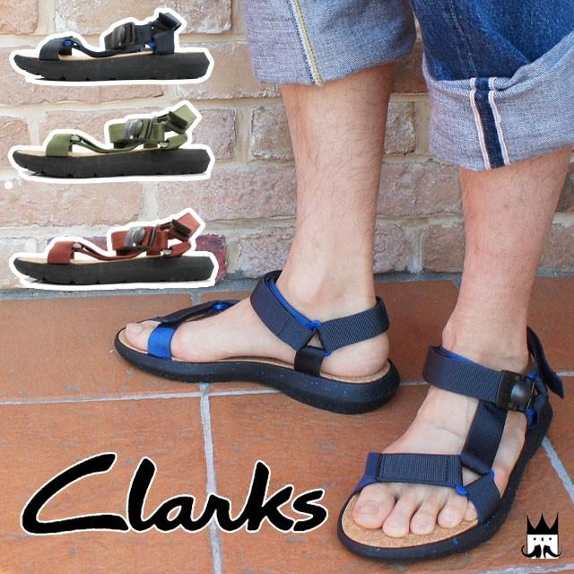 クラークス Clarks メンズ Pilton Brave ピルトン ブレーブ スポーツサンダル ストラップ ベルクロ Hawks2111 シューマートワールド 通販 Paypayモール