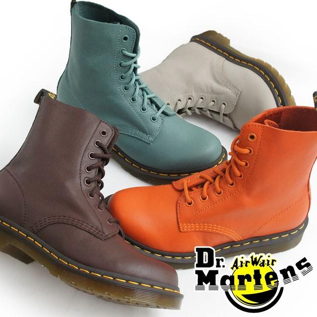 burnt orange doc martens