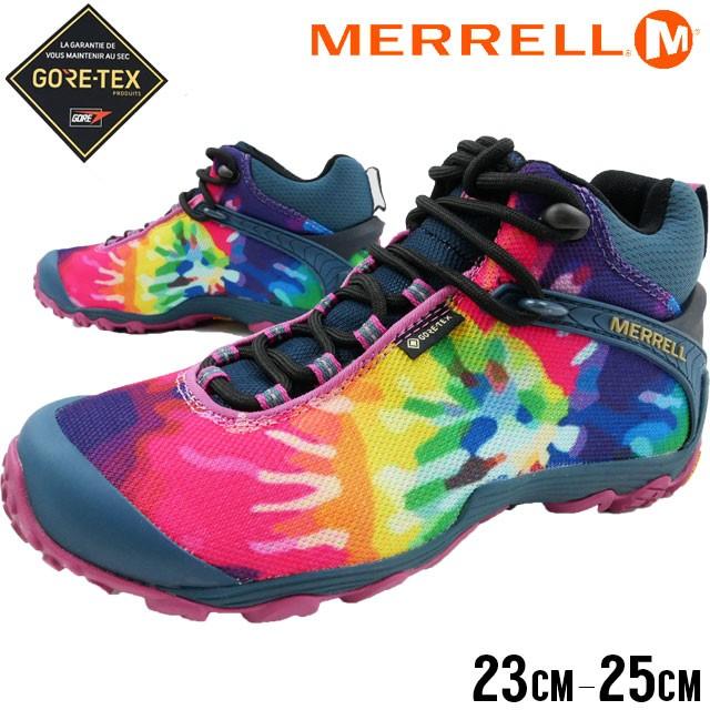 メレル Merrell カメレオン7 ストーム プリント ミッド ゴアテックス トレッキングシューズ ハイキングシューズ レディース J 防水 フェス ライブ Tie Dye シューマートワールド 通販 Paypayモール