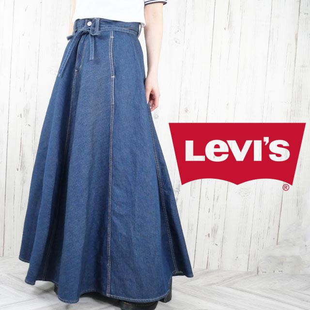【美品】希少　リーバイス　ヴィンテージ　クロージング デニム　スカート Levi's リーバイス ロングスカート レディース 001T40001 XL