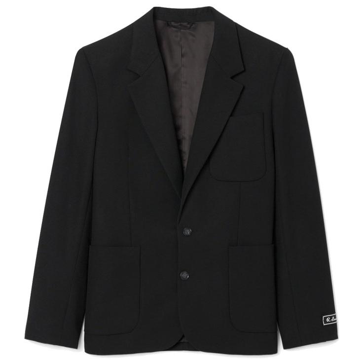 ラコステ テーラードジャケット メンズ VH8506 ウールブレンドツイルブレザー トップス アウター Jacket 上着 長袖 ポケット シンプル きれカジの画像