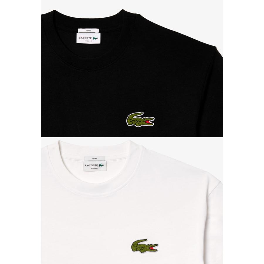 LACOSTE（ラコステ） 爆買 Tシャツ メンズ TH2745 シェニールワニロゴ