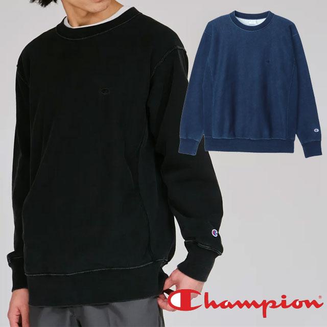 送料無料 トレーナー 長袖 メンズ レディース AW 秋冬 新作 秋新作 冬新作 人気 流行 定番 2025 チャンピオン Champion C3-C020 スウェット リバースウィーブ(R) クルーネックスウェットシャツ トップス プルオーバー ロゴ 裏毛 服 アパレル 黒 紺 Champion（チャンピオン） スウェット トレーナー メンズ C3-C020