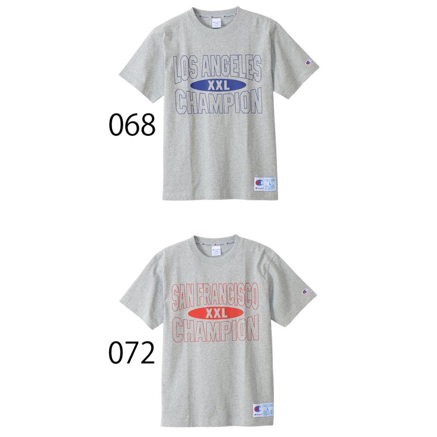 チャンピオン Champion Tシャツ メンズ レディース C3-X324 アクションスタイル ショートスリーブ ティーシャツ カットソー 丸首 半袖 トップス ウェア アパレル｜smw｜07