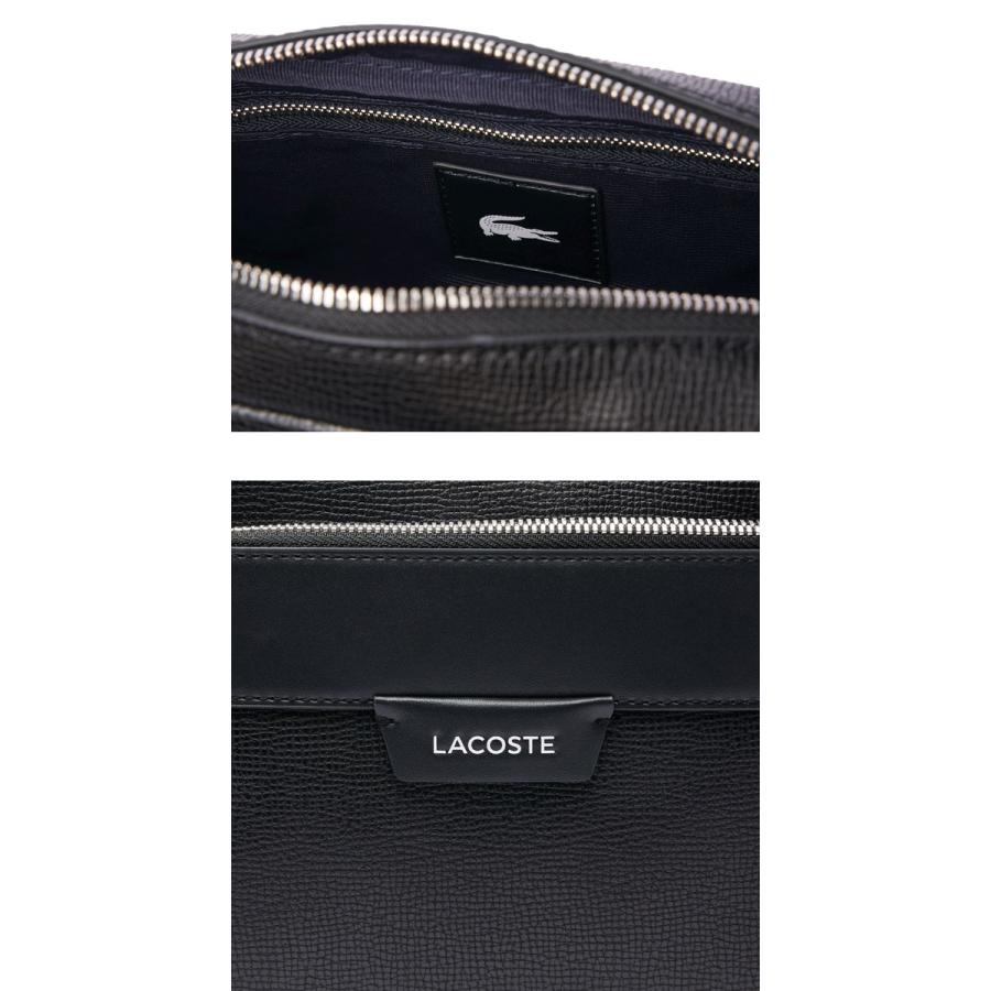 LACOSTE ジオメトリックパターン ボディバッグ LACOSTE ジオメトリックパターン ボディバッグ LACOSTE ジオメトリック