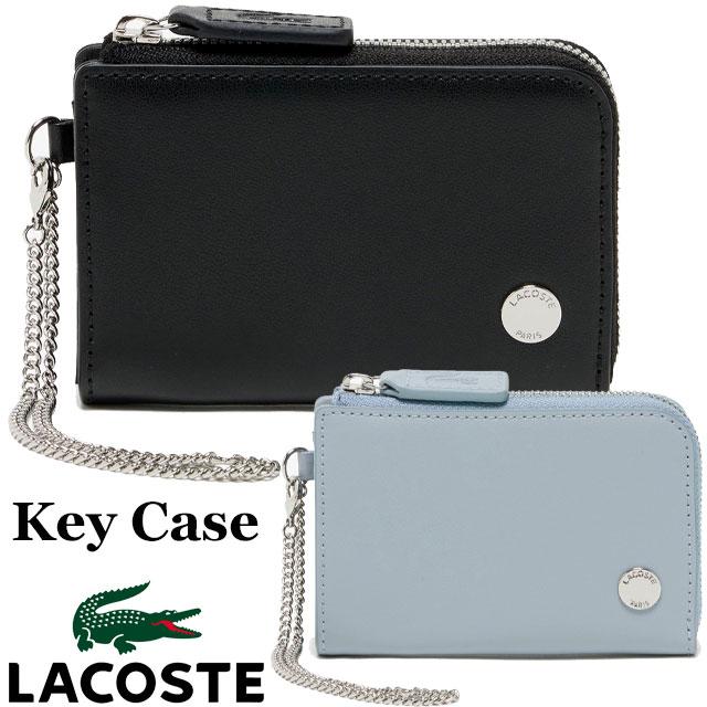 LACOSTE（ラコステ） キーケース メンズ NF1712KP シルバーブローチ