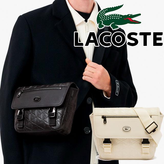 LACOSTE ラコステ ショルダーバッグ メンズ NH4655 ノモグラム 