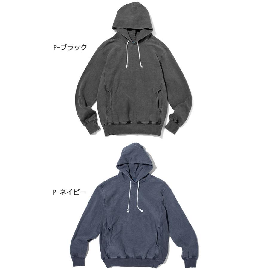 グッドオン パーカー メンズ レディース GOBW1913 ヘビープルオーバーフードスウェット フーディー ロングスリーブ スエット 数量限定商品 トップス 長袖 無地_3