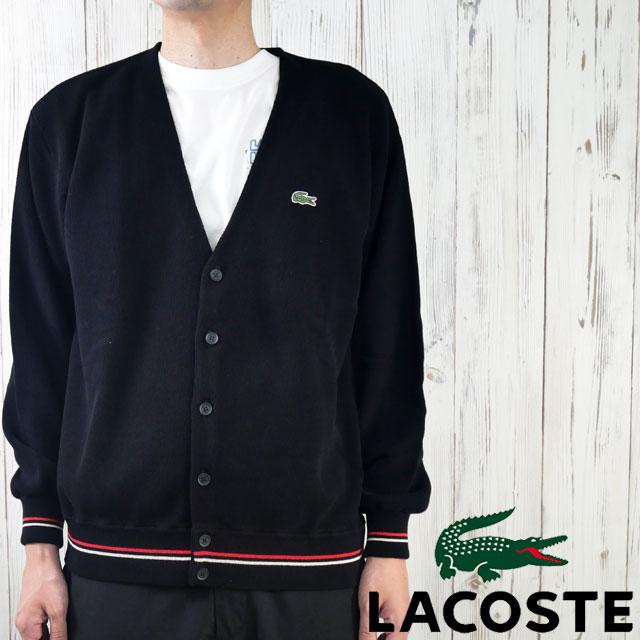 LACOSTE（ラコステ） カーディガン メンズ AH9311 リブニットステッチ 