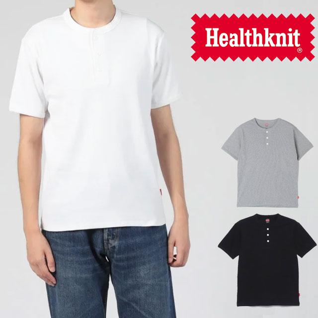 Healthknit（ヘルスニット） Tシャツ メンズ 53016 ヘビーウェイトリブ