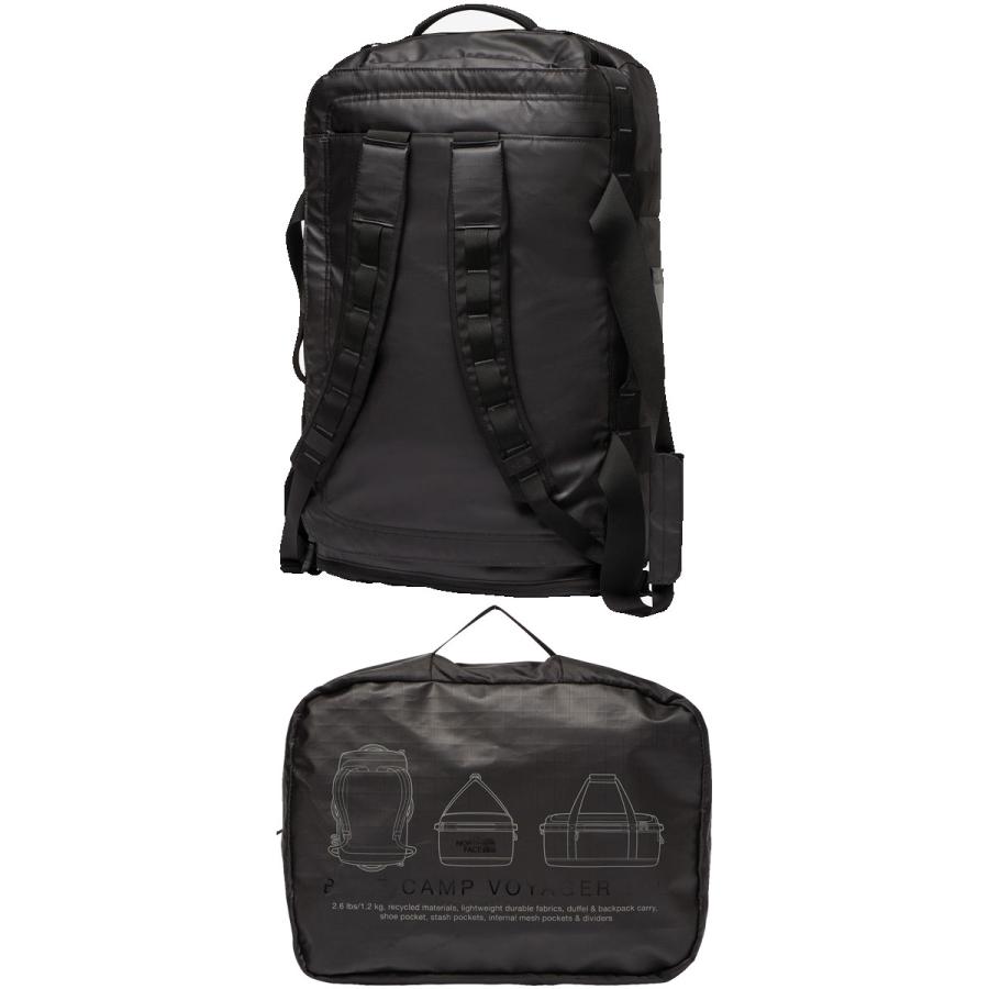 ザ・ノース・フェイス ダッフルバッグ メンズ NM82378 ベースキャンプ ボイジャーライト 62L リュック ショルダーバッグ ボストンバッグ バックパック キャンプの画像