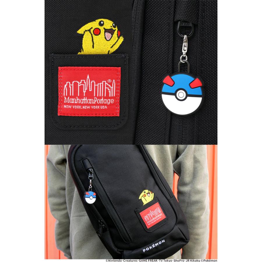 送料無料 ショルダーバッグ メンズ レディース キッズ AW 秋冬 新作 秋新作 冬新作 人気 流行 定番 2026 マンハッタンポーテージ Manhattan Portage MP1927-PKMN25 LITTLE ITALY CROSSBODY BAG Pokemon 25 クロスボディバッグ 子供 鞄 ポケットモンスター 刺繍 ピカチュウ Manhattan Portage（マンハッタンポーテージ） クロスボディバッグ