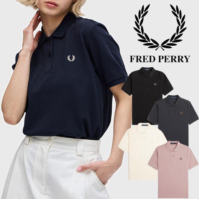 FRED PERRY フレッドペリー ポロシャツ レディース G6000 FRED PERRY フレッドペリー ポロシャツ レディース G6000