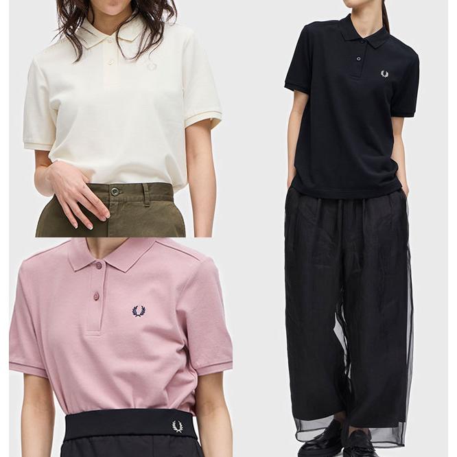 FRED PERRY フレッドペリー ポロシャツ レディース G6000 FRED PERRY フレッドペリー ポロシャツ レディース G6000