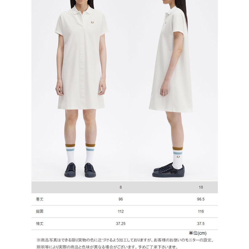FRED PERRY（フレッドペリー） 半袖ワンピース レディース D7186