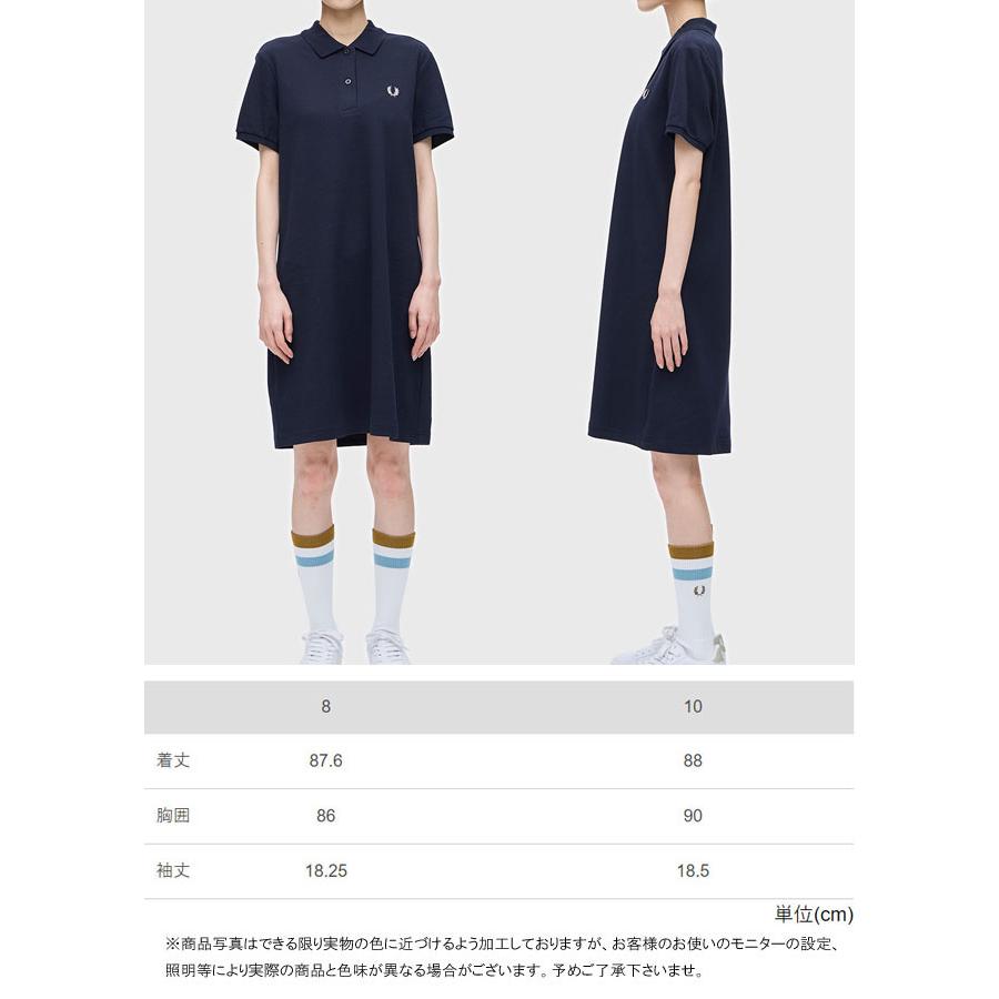 FRED PERRY（フレッドペリー） 半袖ワンピース レディース D6000