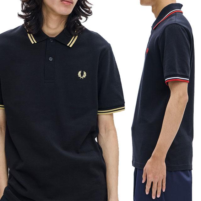 フレッドペリー ポロシャツ 半袖 黒 新品タグ付き 楽天市場】FRED PERRY フレッドペリー 半袖 ポロシャツ The Fred