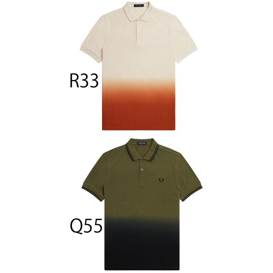 FRED PERRY フレッドペリー ポロシャツ メンズ M5674 オンブレ FRED PERRY フレッドペリー ポロシャツ メンズ M5674 オンブレ