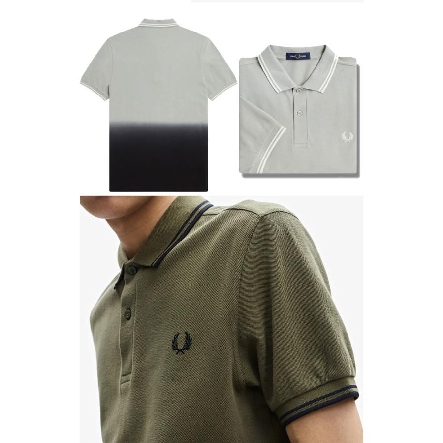FRED PERRY フレッドペリー ポロシャツ メンズ M5674 オンブレ FRED PERRY フレッドペリー ポロシャツ メンズ M5674 オンブレ
