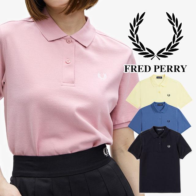 FRED PERRY フレッドペリー ポロシャツ レディース G6000 FRED PERRY フレッドペリー ポロシャツ レディース G6000