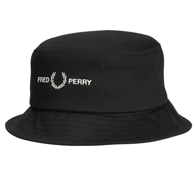 新品タグ付き　フレッドペリー　ボーラーハット FRED PERRY（フレッドペリー） 帽子 メンズ HW4631 グラフィック