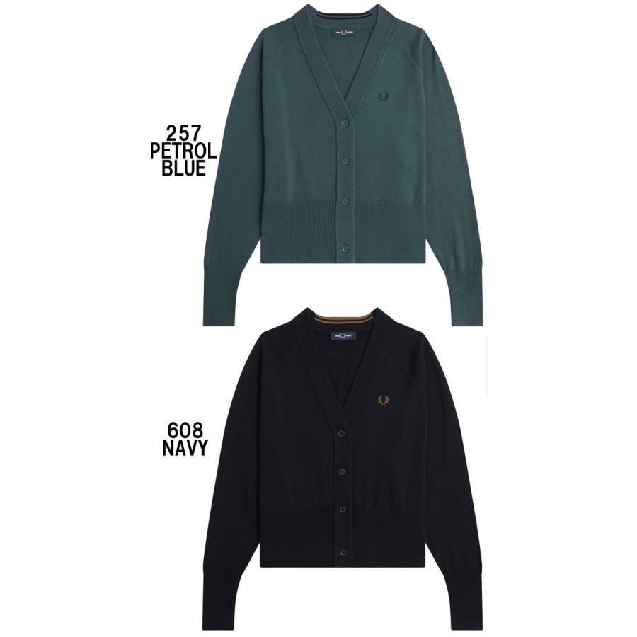 FRED PERRY フレッドペリー カーディガン レディース K4121 V FRED PERRY フレッドペリー カーディガン レディース K4121 V