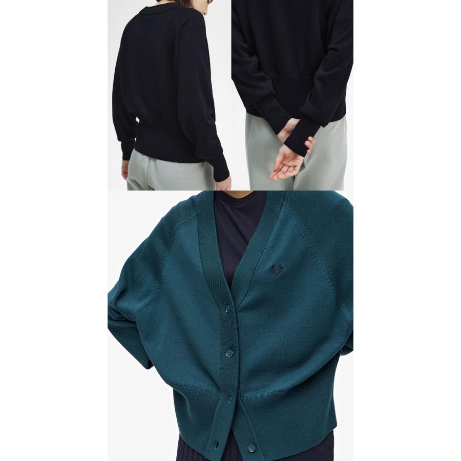 FRED PERRY フレッドペリー カーディガン レディース K4121 V FRED PERRY フレッドペリー カーディガン レディース K4121 V