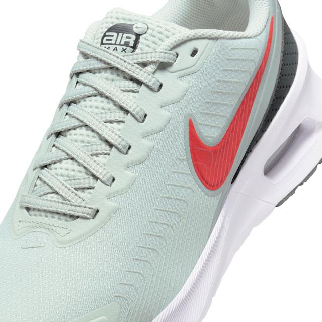 NIKE ナイキ AIR MAX NUAXIS【軽量】メンズスニーカー(エアマックスニュアクシス) FD4329 006 ライトシルバー/ピカンテレッド NIKE（ナイキ） スニーカー メンズ エアマックス ニュアクシス