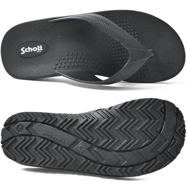 Schott N.Y.C（ショット） トングサンダル 靴 メンズ オカバシコラボ