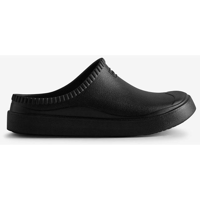 値下げ:HUNTER ブラック ローファーサンダル 値下げ:HUNTER ブラック ローファーサンダル