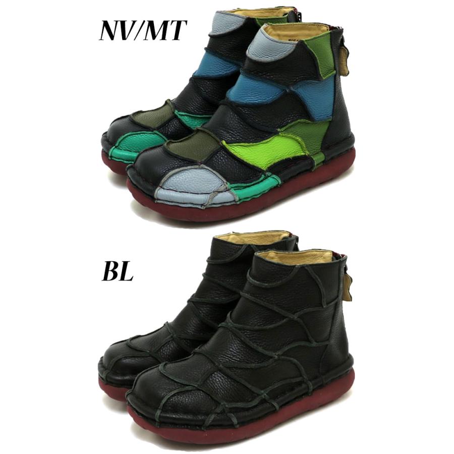 爆買 エスタシオン Estacion レディース ショートブーツ 靴 レザー 本