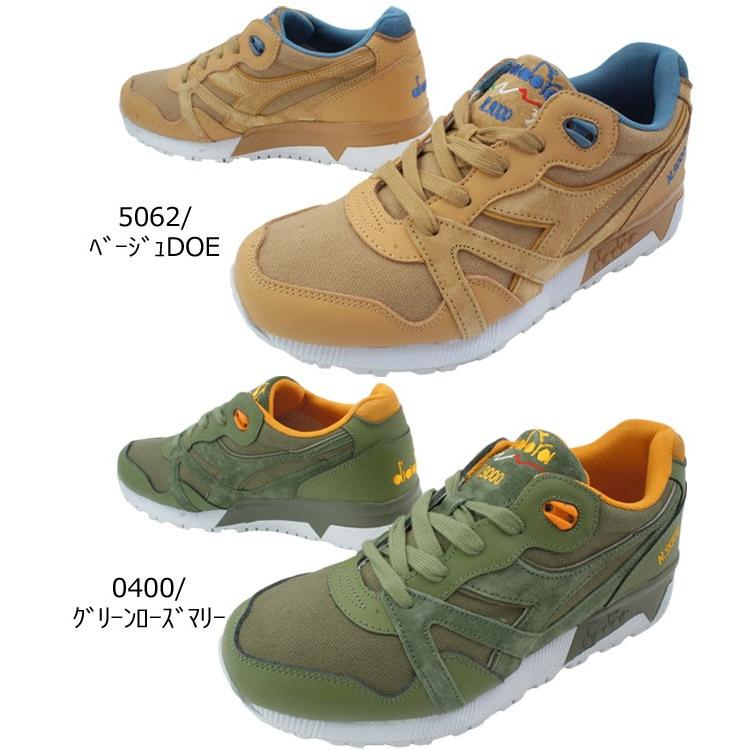 ディアドラ DIADORA スニーカー メンズ N9000 CVSD ベージュ グリーン 173128 ランニングシューズ 靴 シューマートワールド - 通販 - PayPayモール