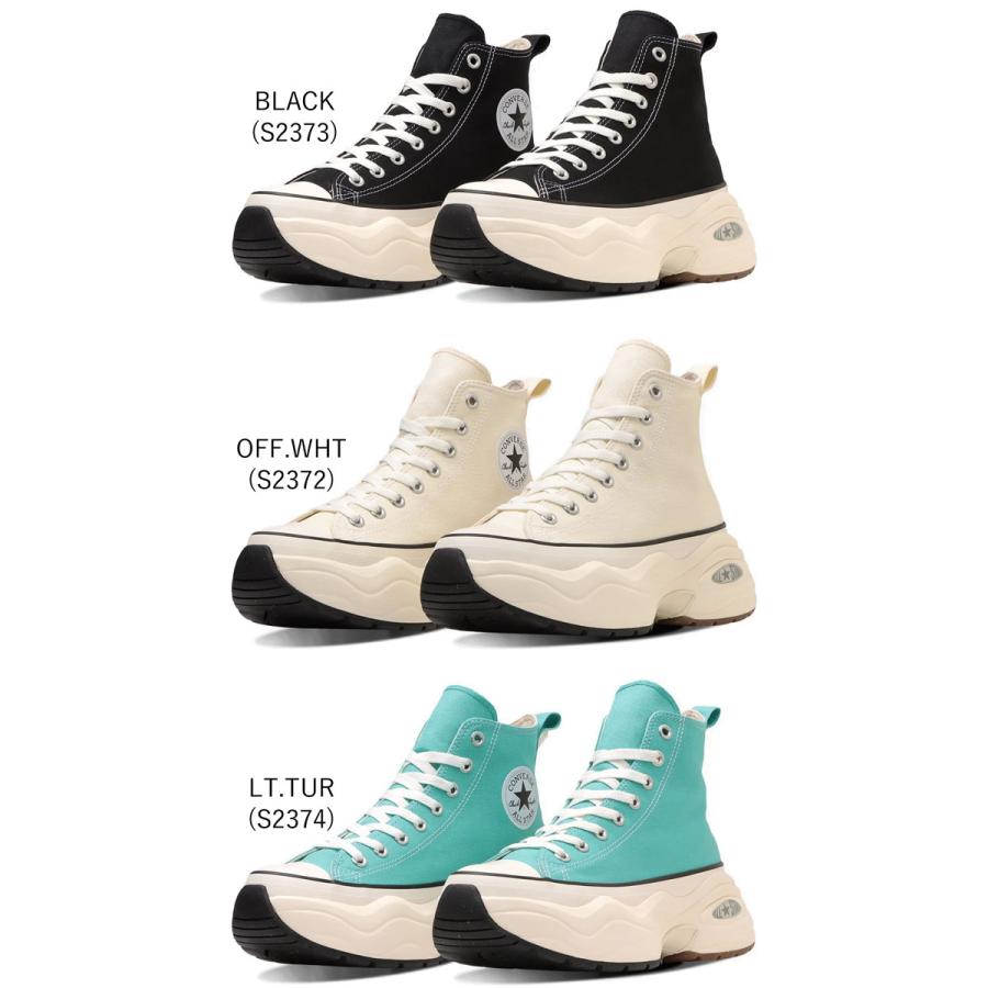 1095-170-1 610-170-2 穴あり CONVERSE コンバース 厚底 スニーカー ハイカット オールスター